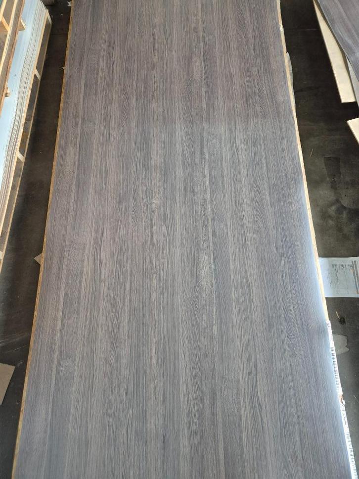 HPL fineer platen grijs eiken 305x131cm ( 585 ), Doe-het-zelf en Verbouw, Platen en Panelen, Nieuw, Ophalen