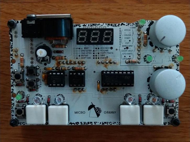 Standuino Micro Granny Granular sampler effects eurorack, Muziek en Instrumenten, Samplers, Zo goed als nieuw, Ophalen of Verzenden