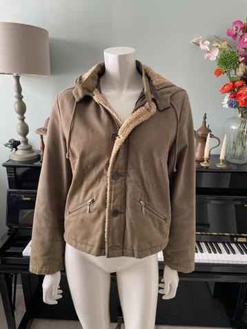 Groene winterjas van Street One maat 36 S beschikbaar voor biedingen