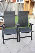 Tuinstoel (2 stuks), Tuin en Terras, Tuinstoelen, Ophalen, Gebruikt, Kunststof, Verstelbaar