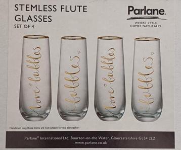 set flute glazen zonder steel beschikbaar voor biedingen