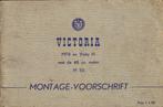 Victoria MFB Vicky III 48 cc M50 Montage Voorschrift 5326z, Ophalen of Verzenden