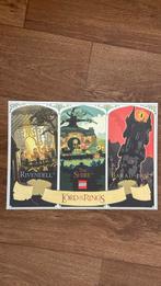 Lego Lord of the Rings / Hobbit Poster Blueprint Legostore, Lego, Lego, Ophalen of Verzenden, Zo goed als nieuw