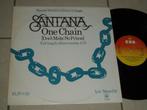 maxi single Santana - One chain , made in England, Verzenden, Gebruikt, 12 inch, Poprock