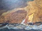 Olieverf op doek schilderij zeetafereel, Ulrich, Ophalen of Verzenden