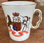 Crown Staffordshire Queen Elizabeth II mok 1953, Ophalen of Verzenden, Zo goed als nieuw, Kaart, Foto of Prent