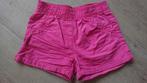 Roze short/korte broek (maat 110-116), Broek, Gebruikt, Meisje, Ophalen of Verzenden