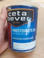 Blik Verf 0.75L Ivoorwit Zijdeglans, Doe-het-zelf en Verbouw, Verf, Beits en Lak, Ophalen, Wit, Nieuw, Verf