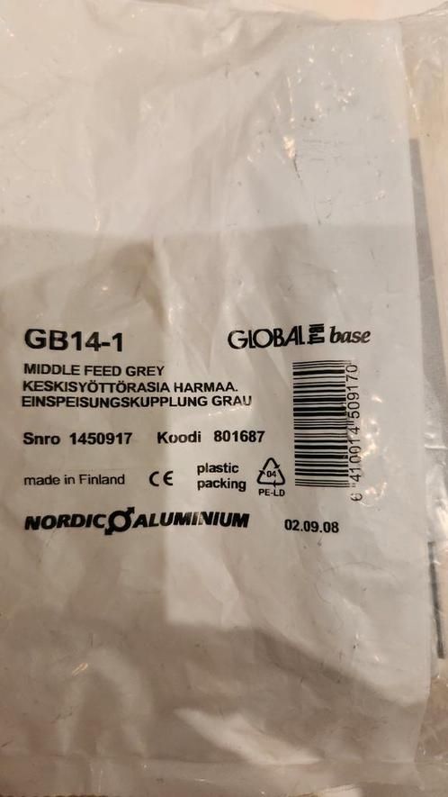 Nordic Aluminium GB14-1 – Middle Feed Grijs – Nieuw in verpa, Huis en Inrichting, Stoffering | Gordijnen en Lamellen, Zo goed als nieuw