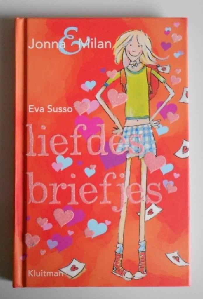 Jonna en Milan - Liefdesbriefjes = Eva Susso = 9-12 jaar, Boeken, Kinderboeken | Jeugd | 10 tot 12 jaar, Zo goed als nieuw, Ophalen of Verzenden