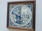 delfst blauw tegeltje 15 x15, Antiek en Kunst, Antiek | Wandborden en Tegels, Ophalen