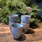 Broste Copenhagen Sea koffiebekertjes 5 x, Huis en Inrichting, Keuken | Servies, Nieuw, Ophalen of Verzenden, Overige stijlen