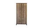 Design kast van steigerhout met stalen onderstel, Ophalen of Verzenden, Nieuw