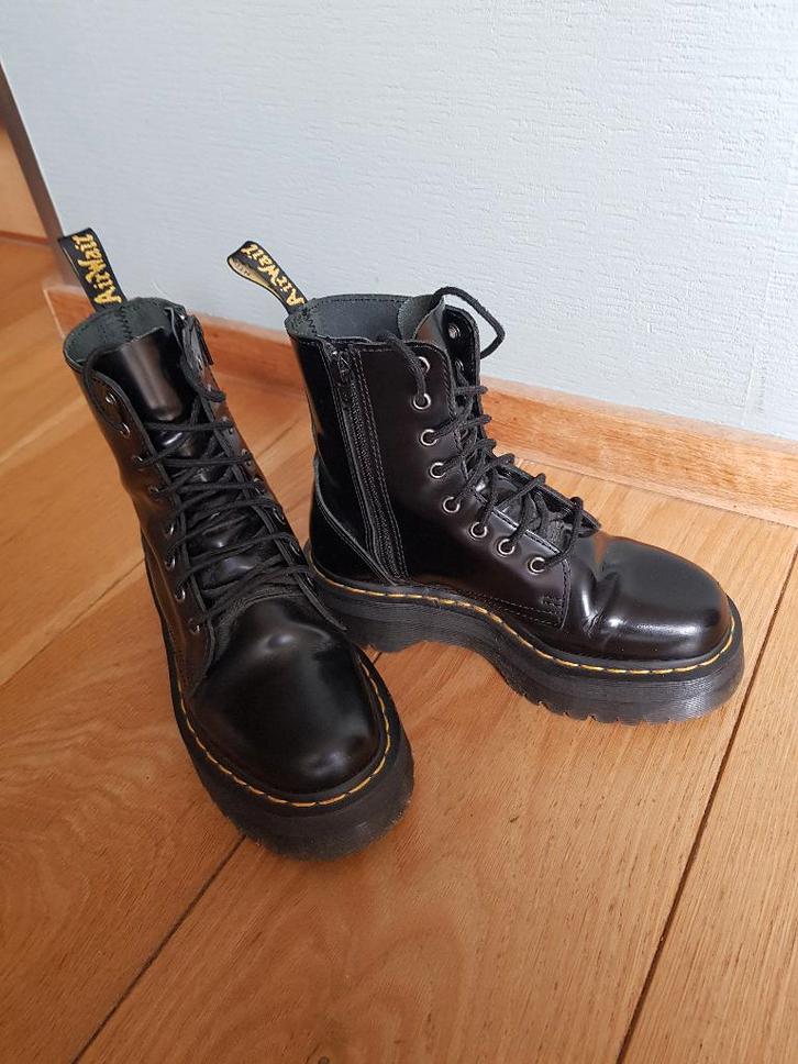 Dr.Martens Jadon dames veterboot, Kleding | Dames, Schoenen, Zo goed als nieuw, Overige typen, Zwart, Ophalen of Verzenden