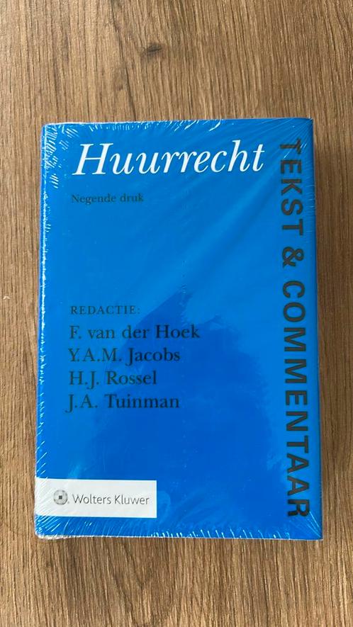 F. van der hoek - Huurrecht, Boeken, Wetenschap, Nieuw, Natuurwetenschap, Ophalen of Verzenden