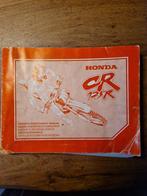 Instructieboek Honda CR 125R, Motoren, Ophalen of Verzenden, Gebruikt