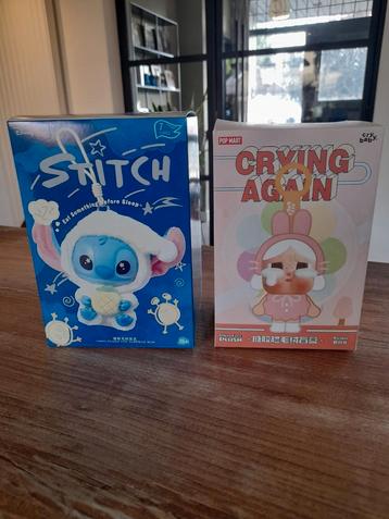 Stitch en crying baby verzamel popjes in misterybox  beschikbaar voor biedingen