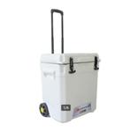 Lerpin Koelbox 45L wit/grijs/lichtblauw, Caravans en Kamperen, Koelboxen, Ophalen of Verzenden, Nieuw, Koelbox, Koelelement