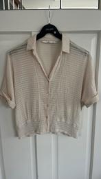 AAIKO blouse, Beige, Ophalen of Verzenden, Zo goed als nieuw, Korte mouw