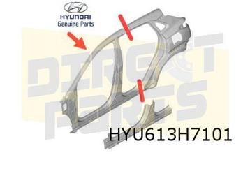 Hyundai    Kona 11/17-2/21 (Hybrid / ICE) Zijpaneel Rechts v beschikbaar voor biedingen