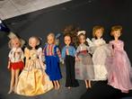 Vintage retro barbies sindy fleur Camay Tammy doll poppen 7x, Ophalen of Verzenden, Gebruikt, Fashion Doll