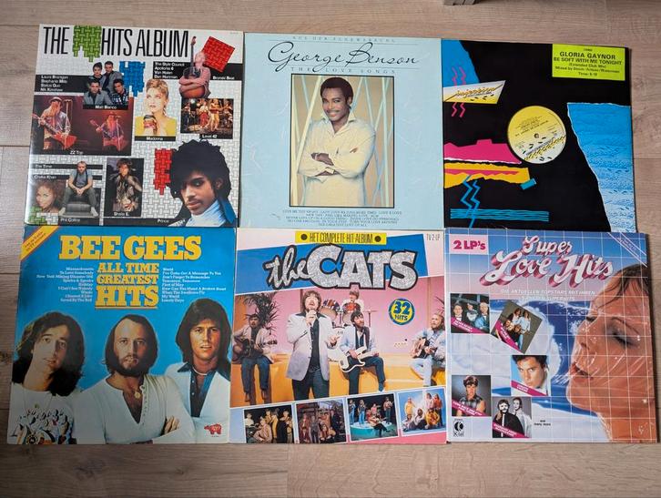 Collectie Vinyl LP's - Diverse Artiesten, Cd's en Dvd's, Vinyl | Verzamelalbums, Gebruikt, 12 inch, Ophalen
