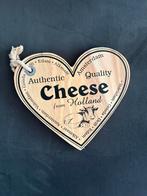 Kaasplankje Delftware Collection, Ophalen of Verzenden, Nieuw, Hout, Los bestek