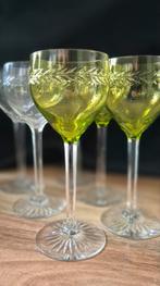 Kristallen glazen en kraft, Ophalen