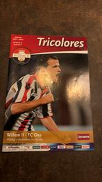 Programma boekje Willem II - FC oss, Boek of Tijdschrift, Gebruikt, Ophalen of Verzenden, Willem II