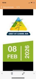 Gezocht Halve marathon groet uit schoorl run, Tickets en Kaartjes, Evenementen en Festivals, Eén persoon