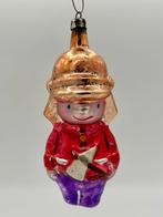 Oude kerstbal brandweerman, Ophalen of Verzenden, Gebruikt