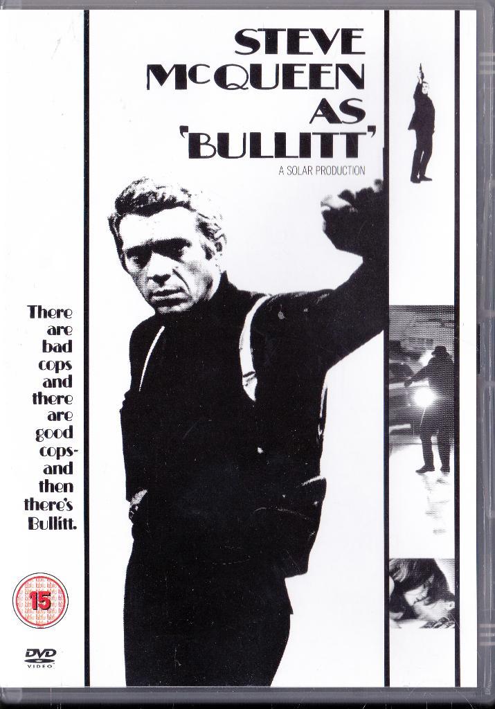 Bullitt ֎ 1968, Steve McQueen, Robert Vaughn, Cd's en Dvd's, Dvd's | Klassiekers, Zo goed als nieuw, Thrillers en Misdaad, 1960 tot 1980