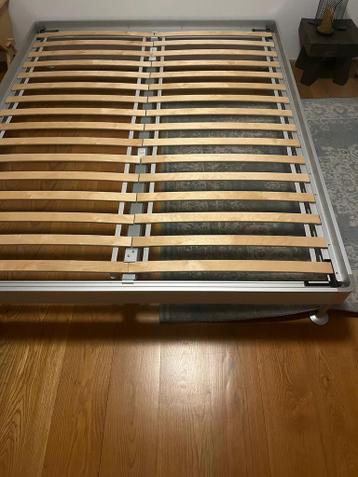 Bedframe IKEA - Tweepersoons - Metaal - afbeelding 2