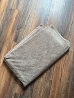 Plaid Ilona in het Taupe 130x170 cm, Ophalen of Verzenden, Zo goed als nieuw