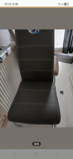 4 stoelen, GRATIS, Huis en Inrichting, Stoelen, Ophalen, Gebruikt, Zwart, Twee