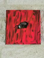 "I see you" 15x15cm, acrylverf neon mat, plastic, Ophalen of Verzenden