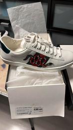 Gucci ace snake maat 43, Ophalen of Verzenden, Zo goed als nieuw, Zwart