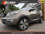 Kia Sportage 2.0 164pk Super Pack Aut., Camera | Trekhaak |, 4 cilinders, Bruin, Leder en Stof, Bedrijf