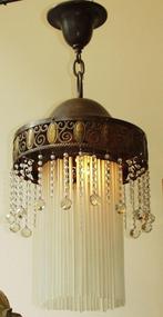 SECESSION lantaarn , pegels , antiek., Antiek en Kunst, Antiek | Lampen, Ophalen