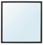 Spiegel Ikea Nissedal, zwart, 65x65cm, Huis en Inrichting, Woonaccessoires | Spiegels, Ophalen, Vierkant, Nieuw, Minder dan 100 cm