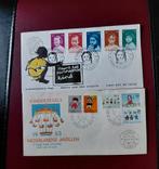 Enveloppe,  kinderpostzegels  jaren 60 Nederlandse Antillen, Ophalen of Verzenden, Nederland