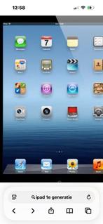 Eerste generatie iPad – een stukje Apple-geschiedenis, Computers en Software, Apple iPads, 10 inch, Gebruikt, Apple iPad, Ophalen of Verzenden