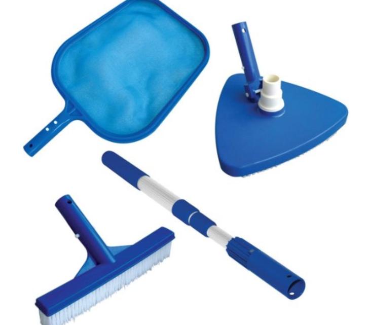 Kokido 4-Delige Zwembad Onderhoudsset / Reinigingsset / Scho, Tuin en Terras, Zwembad-toebehoren, Nieuw, Overige typen, Ophalen of Verzenden
