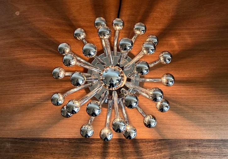 Pistillino tafellamp, Huis en Inrichting, Lampen | Tafellampen, Zo goed als nieuw, Minder dan 50 cm, Kunststof, Metaal, Ophalen of Verzenden