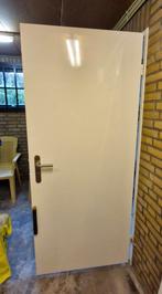 Opdek deuren (2 Stuks), Doe-het-zelf en Verbouw, Gebruikt, Binnendeur, Ophalen of Verzenden, Glas