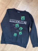 Minecraft trui zwart maat 158-164, Trui of Vest, Minecraft, Ophalen of Verzenden, Zo goed als nieuw