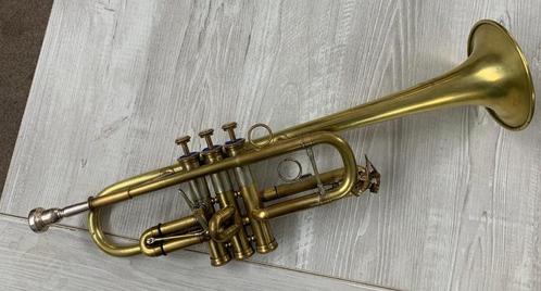 Zwitserse Wilson C trompet ongelakt met 2 triggers IZGST, Muziek en Instrumenten, Blaasinstrumenten | Overige, Zo goed als nieuw