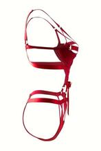 Mooie bandjes string body maat s, Kleding | Dames, Verzenden, Rood, Body of Korset