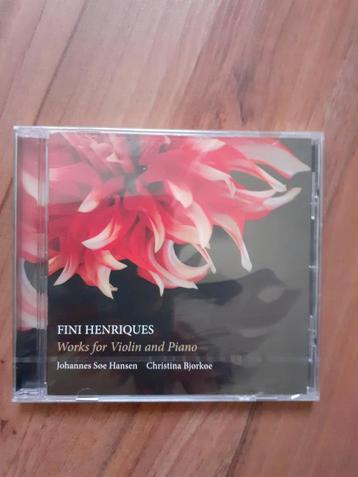 Cd fini henriques - Works for violin and piano
,Nieuw! beschikbaar voor biedingen