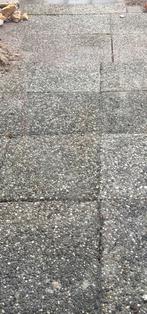 Gratis 11m2 Grindtegels 50x50 en 60x40, Ophalen, Gebruikt, Overige materialen